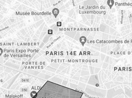 Carte Paris Sud