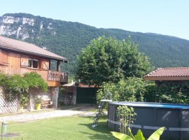Vue de la maison et du Vercors