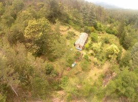 vue aérienne maison