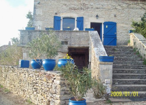 cerca st cirq lapopie, casa rural 1711,3 pisos 40m2 wifi .2 pers