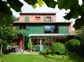 maison, côté jardin