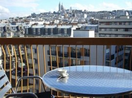 La vue de la terrasse