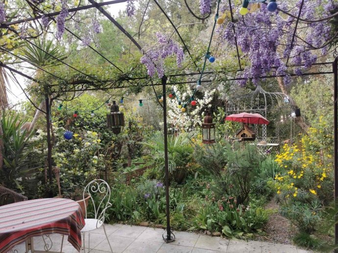 Un jardin dans Montpellier