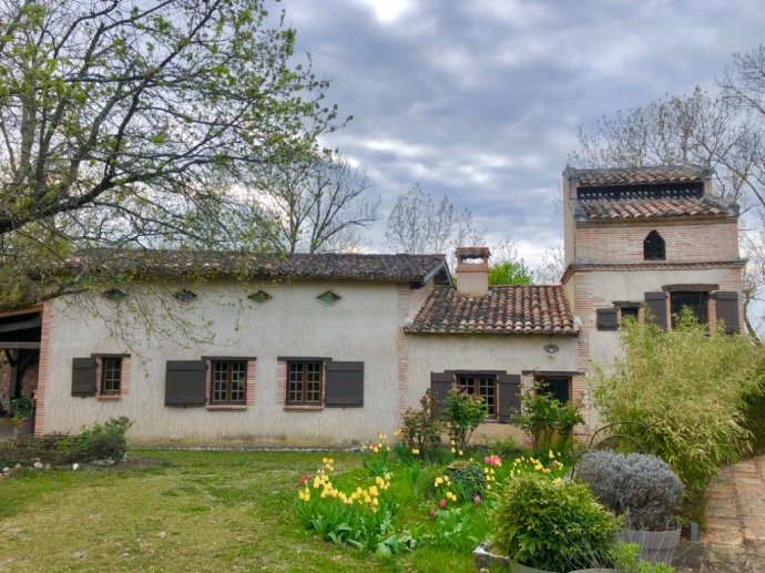Grande maison campagne avec piscine - triangle Toulouse Albi Cahors